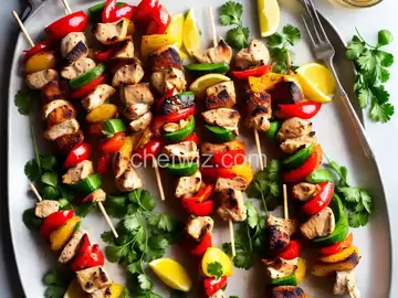 Smoky and Spicy Yogurt Marinated Chicken Kebabs
