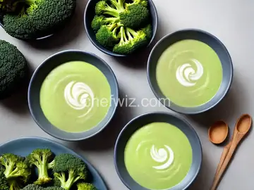 Smooth Broccoli Vitamix Soup