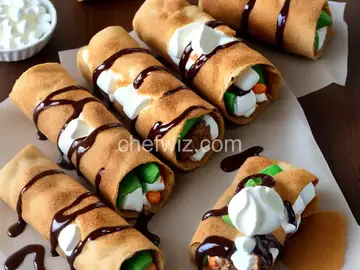 S'more Eggroll