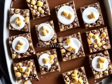 S'mores Cookie Crumble Bars