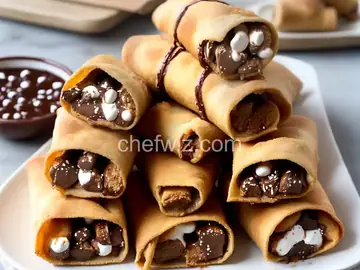 S'mores Egg Rolls