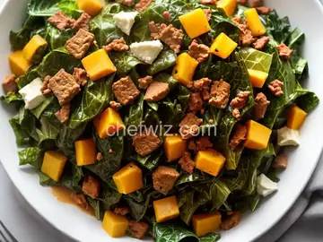 Smothered Collard Greens and Cabbage