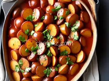 Smothered Red Potatoes