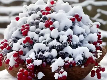 Snow Grapes