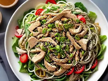 Soba Noodle Salad with Chicken and Sesame