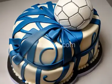 Soccer Ball Cake