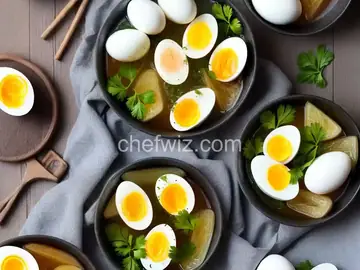 Soft-Boiled Tea Eggs