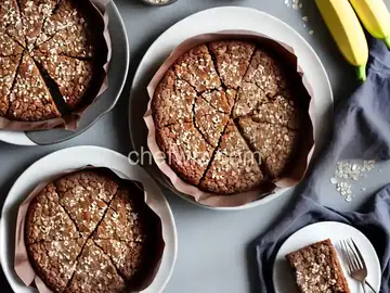 Soft and Chewy Chocolate-Banana Oat Bars