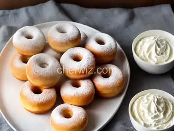 Soft and fluffy doughnuts