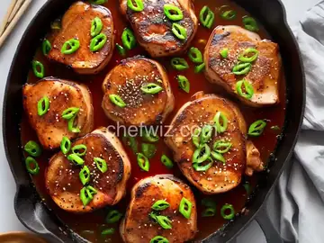 Soju Pork Chops