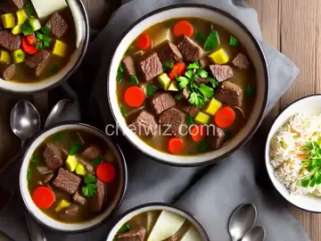 Solianka (Russian Beef Soup)