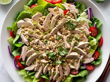 Som-Tam-Style Chicken Salad