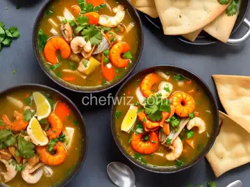 Sopa de Mariscos: Seafood Stew/Soup, Using a Sofrito