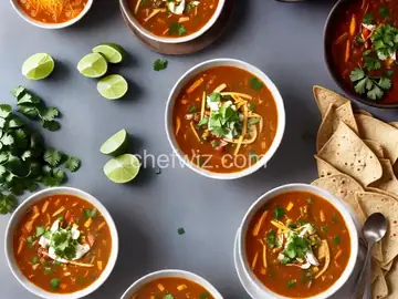 Sopa de Tortilla (Mexican Tortilla Soup)