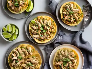 Sopes de Pollo con Frijoles (Chicken Sopes With Beans) Recipe