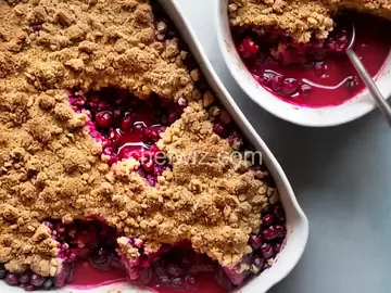 Sour Cherry Crumble