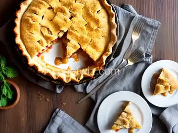 Sour Cream Apple Pie Deluxe