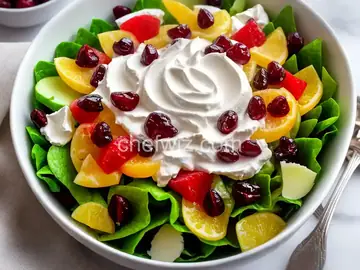 Sour Cream Cranberry Jell-O Salad