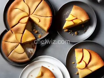Sour Cream Pear Cake