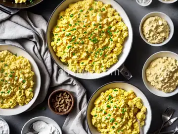 Sour Cream Scrambled Eggs