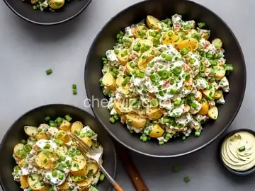 Sour Cream and Onion Potato Salad