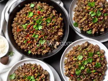 Sour and Spicy 'Shrooms (Mushroom Sisig)