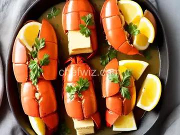 Sous Vide Butter-Poached Lobster Tails
