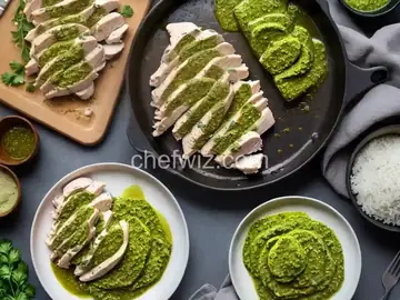 Sous Vide Chicken With Pesto