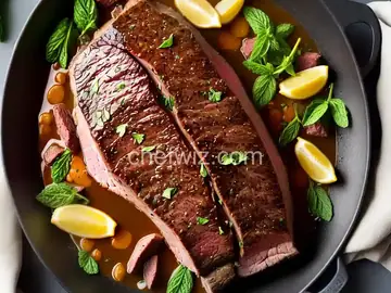 Sous Vide Leg of Lamb With Mint, Cumin, and Black Mustard Recipe