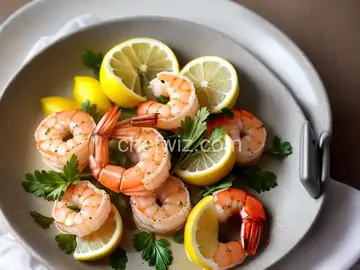 Sous Vide Lemon-Butter Shrimp