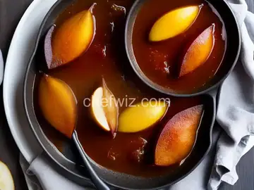 Sous Vide Poached Pears