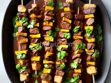 South African Lamb Sosaties (Kebabs)