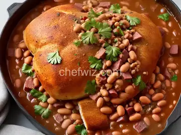 Southern Ham and Brown Beans