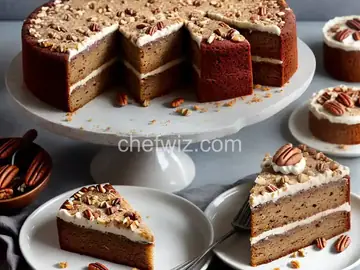 Southern Praline Pecan Cake