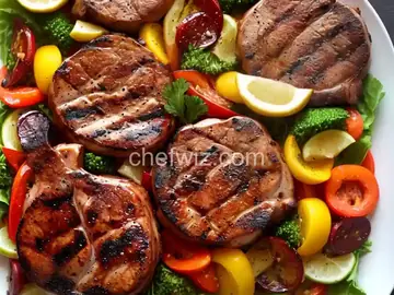 Southern Sweet Grilled Pork Chops