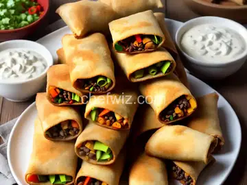 Southwest-Style Egg Rolls