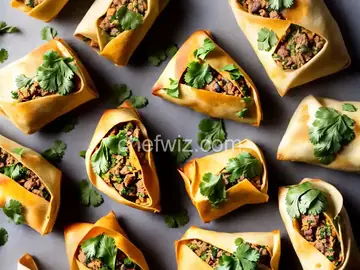 Southwestern Egg Rolls with Avocado Cilantro Sauce