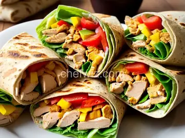 Southwestern Grilled Chicken Wraps