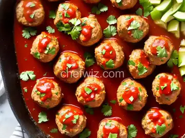 Southwestern Mini Turkey Meatballs