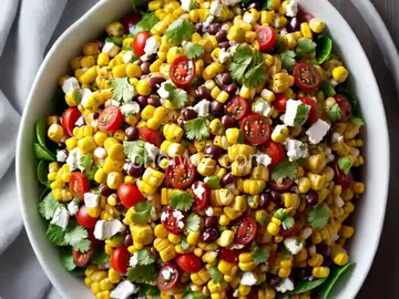 Southwestern Roasted Corn Salad