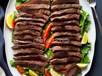 Soy-Marinated Flank Steaks