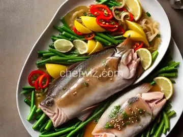 Soy and Ginger Steamed Fish