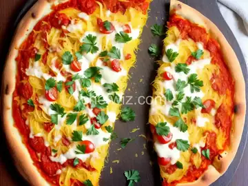 Spaghetti Squash Pizza Crust