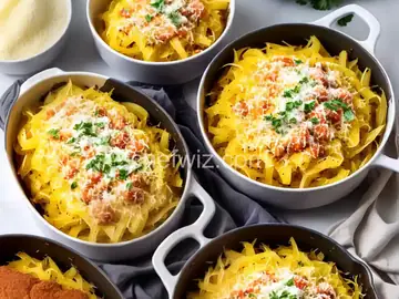 Spaghetti Squash That Fancies Itself Baked Ziti