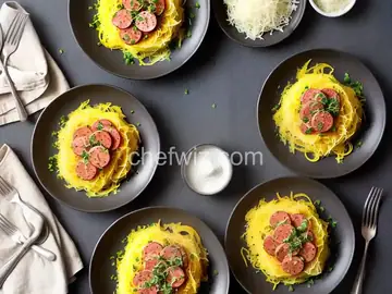 Spaghetti Squash With Sausage