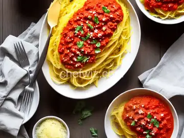 Spaghetti Squash with Marinara