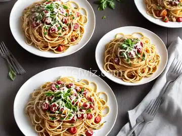 Spaghetti With Carbonara Sauce Recipe