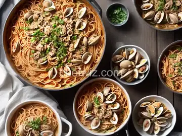 Spaghetti with Canned Clams