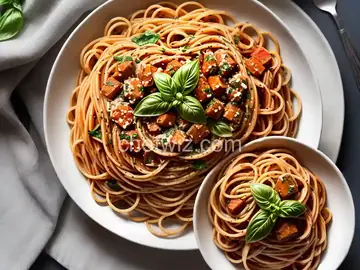 Spaghetti with Garlic and Basil