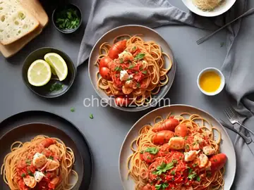 Spaghetti with Lobster Pomodoro